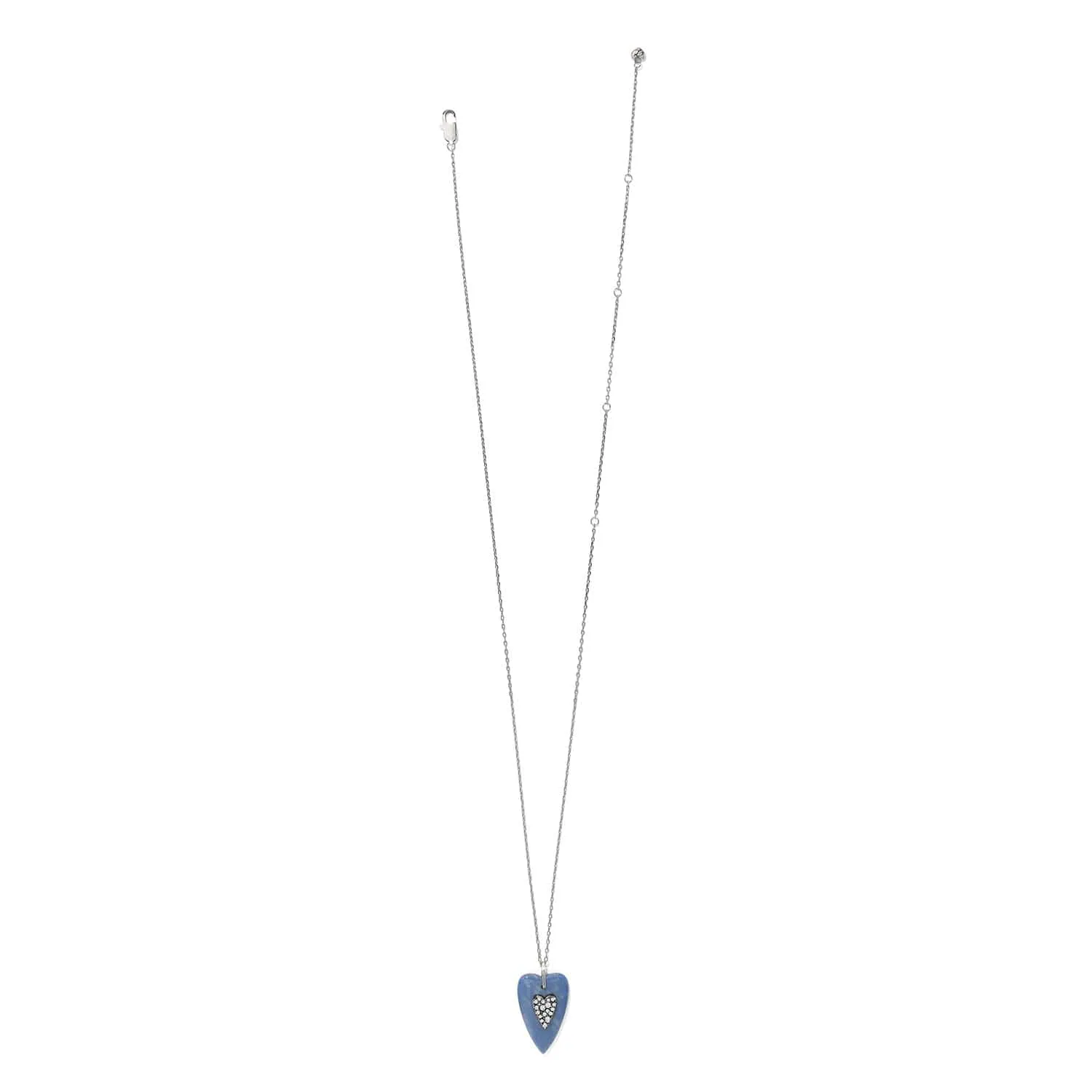Love Messages B You Blue Quartz Necklace sold by Brighton product image thumbnail 3