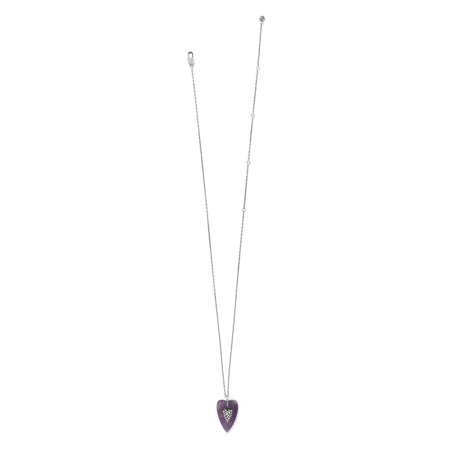 Love Messages B You Amethyst Necklace sold by Brighton product image thumbnail 3