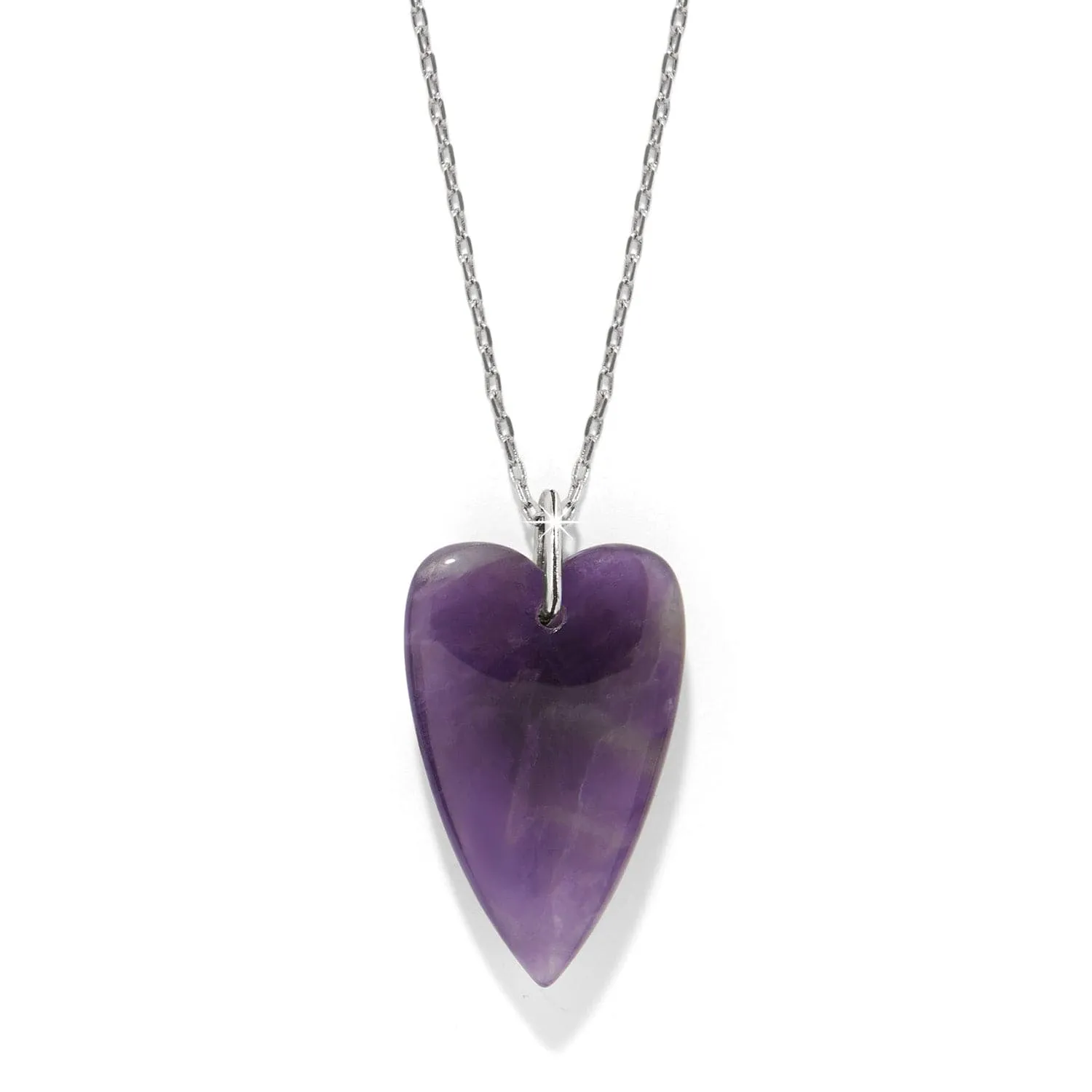 Love Messages B You Amethyst Necklace sold by Brighton product image thumbnail 2