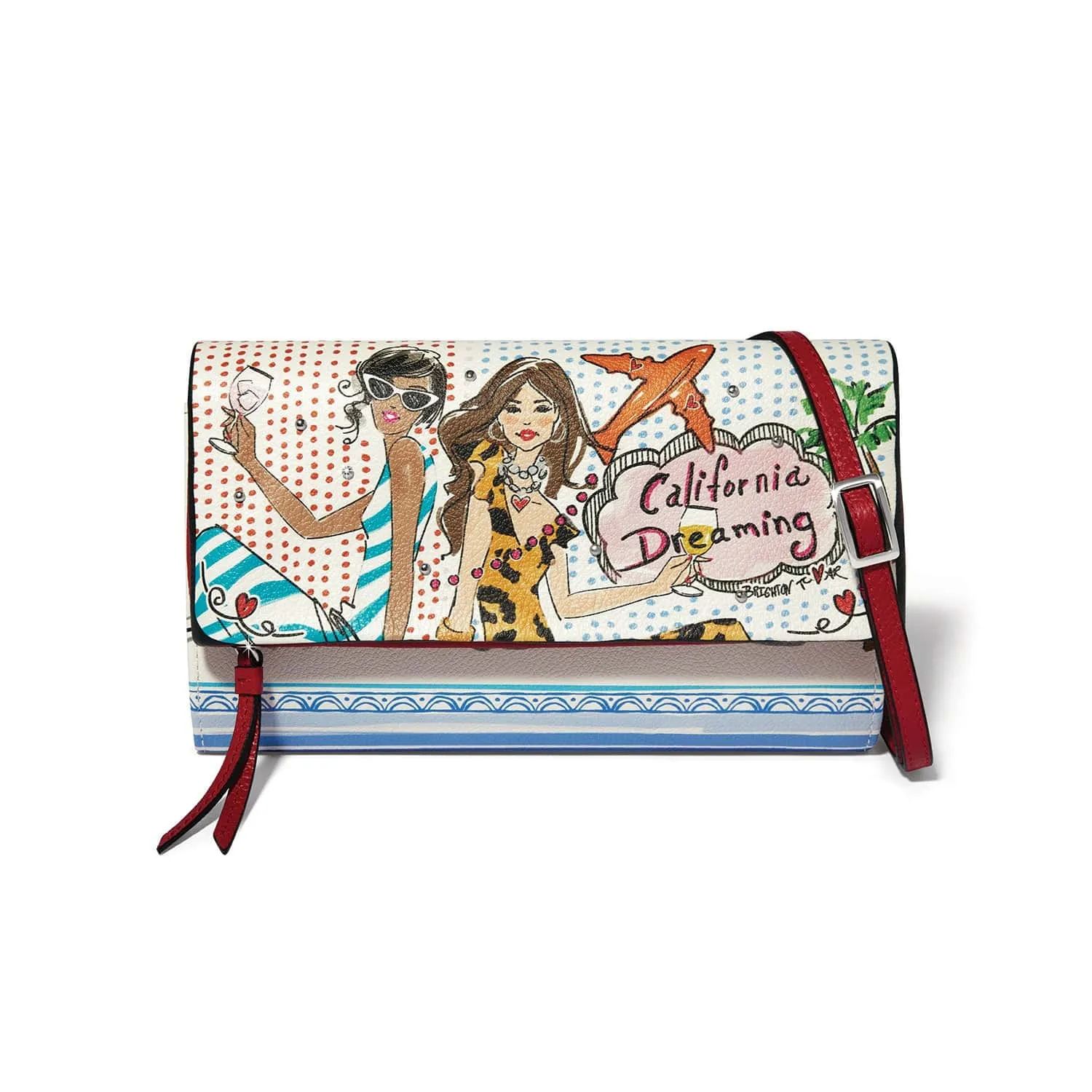 California Dreaming Flap Organizer sold by Brighton
