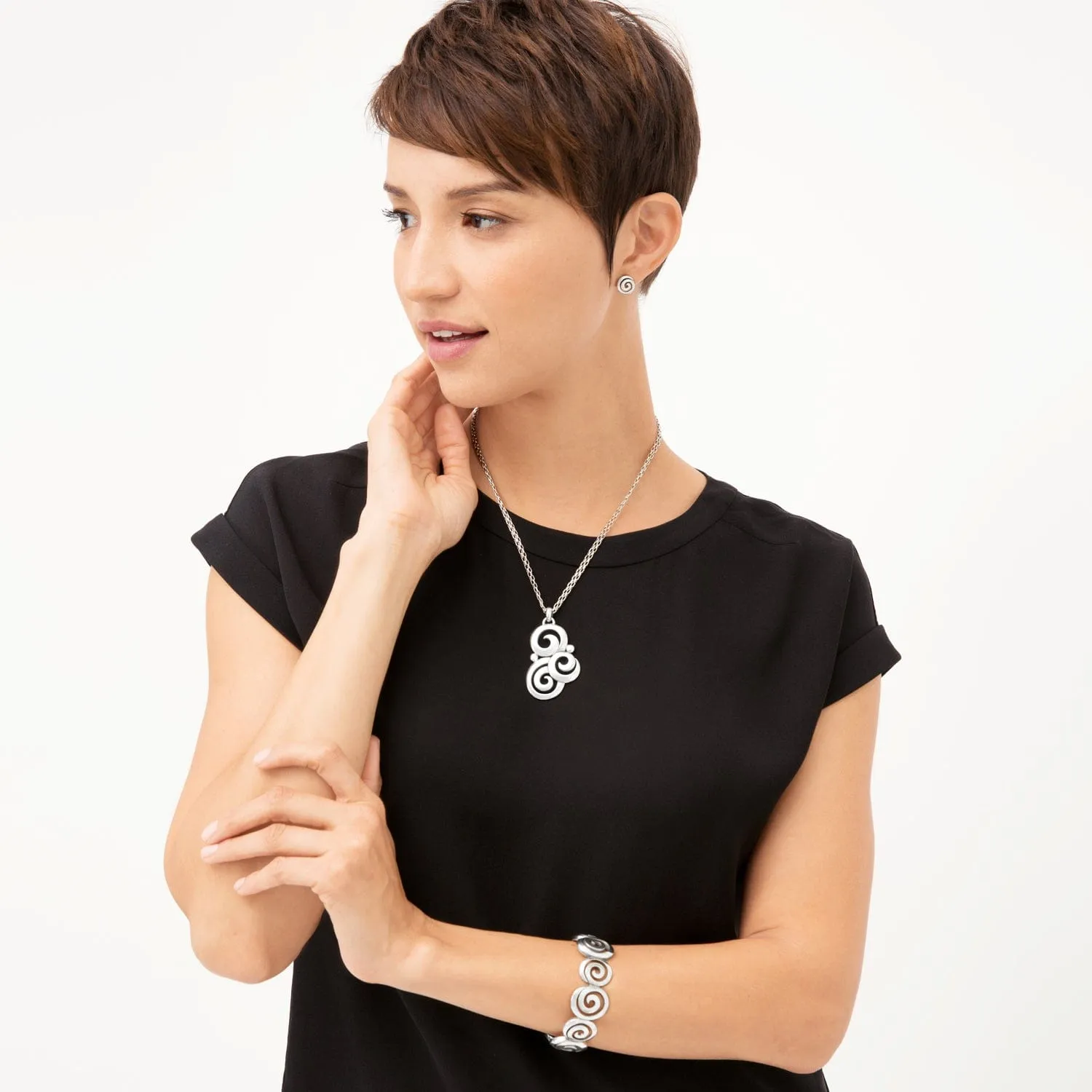 Vertigo Hinged Bangle sold by Brighton product image thumbnail 2