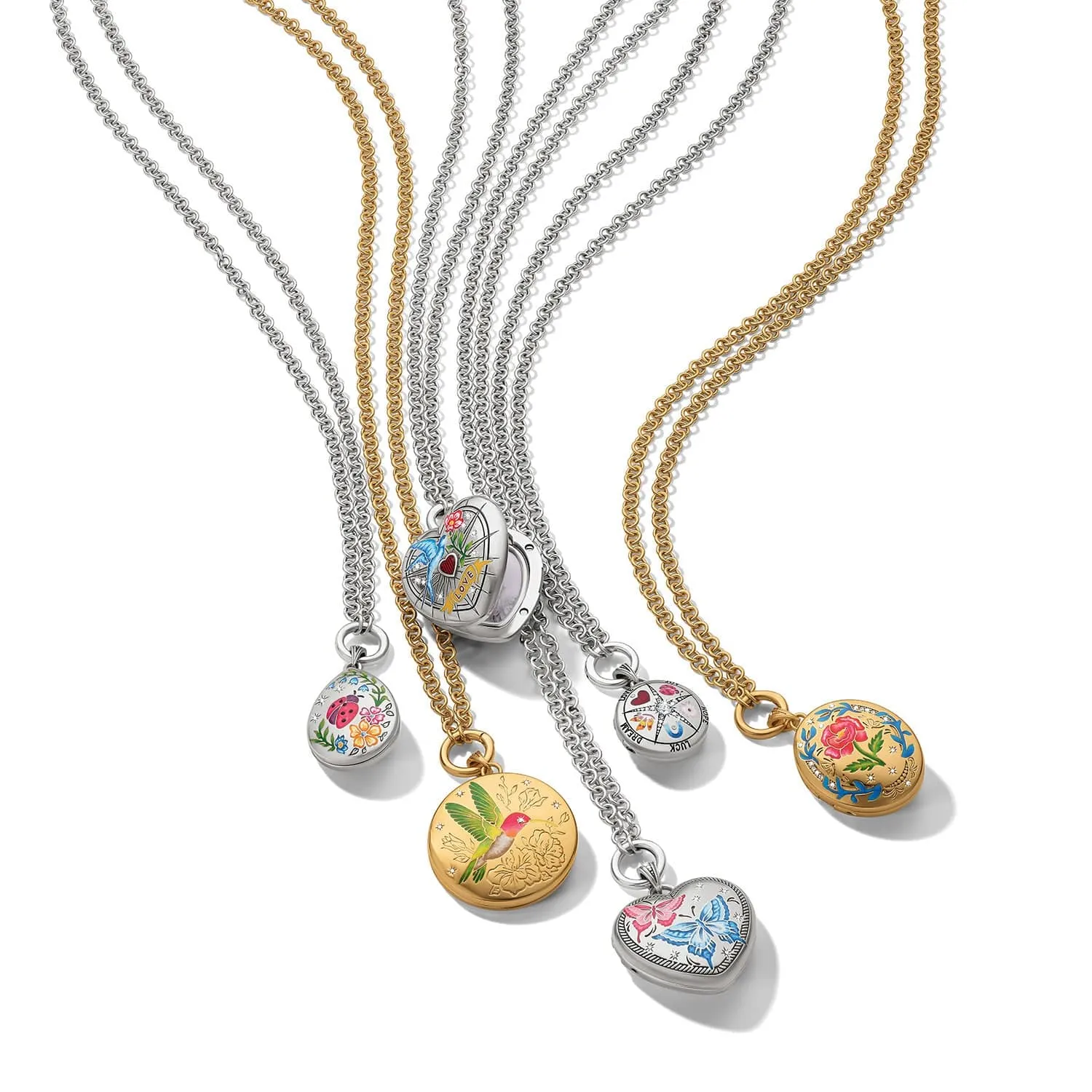 Reverie Rose Locket Necklace sold by Brighton product image thumbnail 5