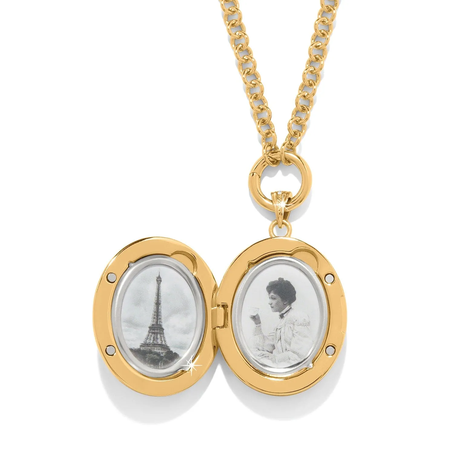 Reverie Rose Locket Necklace sold by Brighton product image thumbnail 2