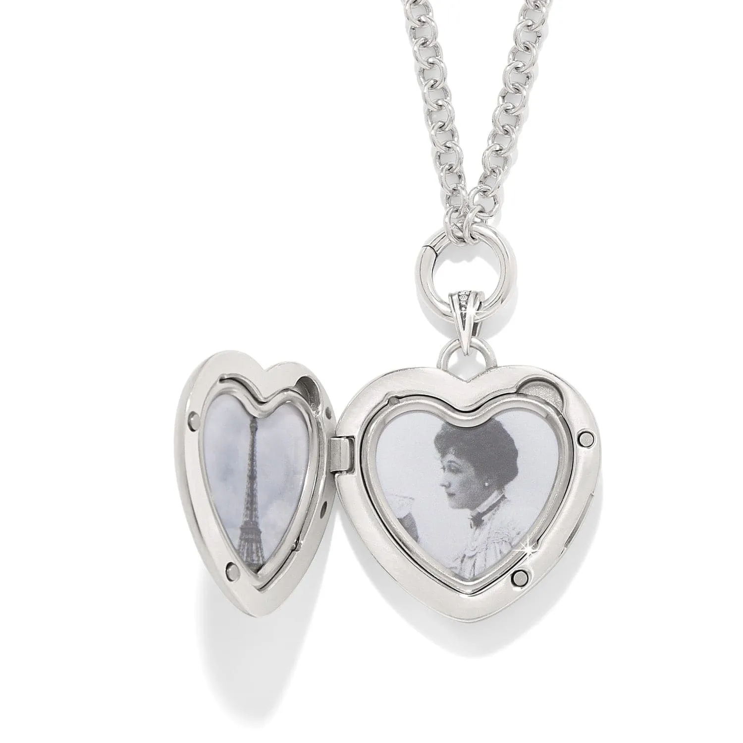 Reverie Butterfly Locket Necklace sold by Brighton product image thumbnail 3