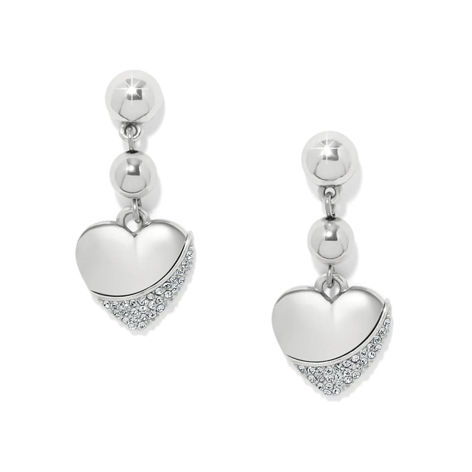 Meridian Petite Heart Wave Post Earrings sold by Brighton product image thumbnail 3