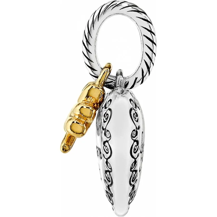 Lucky Twirl Heart Charm sold by Brighton product image thumbnail 2