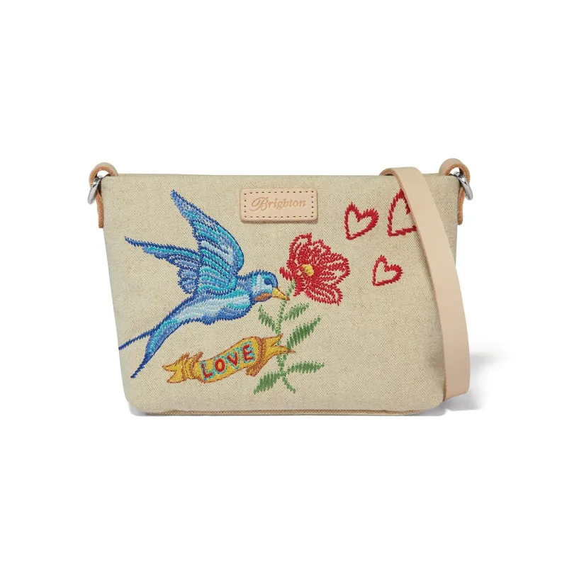Artfully Yours Bluebird Pouch made by Brighton