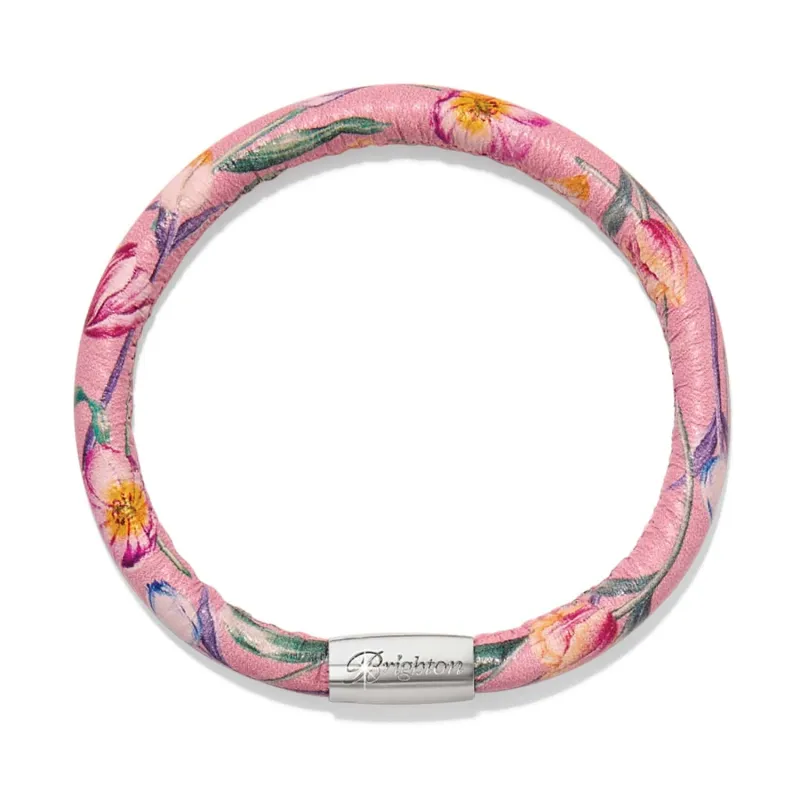 La Tulipe Petal Pink Woodstock Bracelet made by Brighton