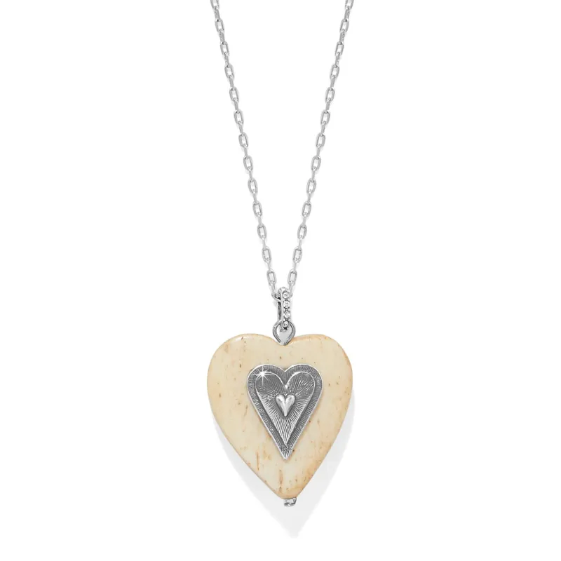Love Messages I am Grateful Necklace made by Brighton