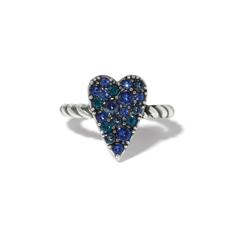 Love Messages B Love Blue Ring made by Brighton