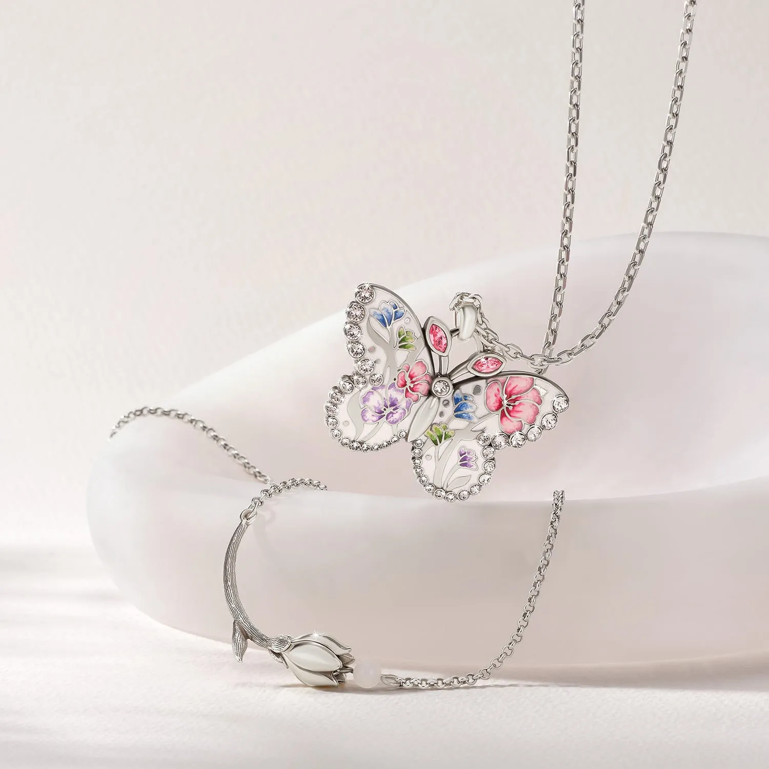 La Tulipe Butterfly Necklace sold by Brighton product image thumbnail 4