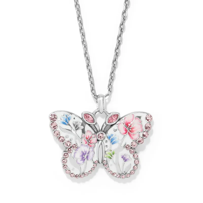 La Tulipe Butterfly Necklace made by Brighton