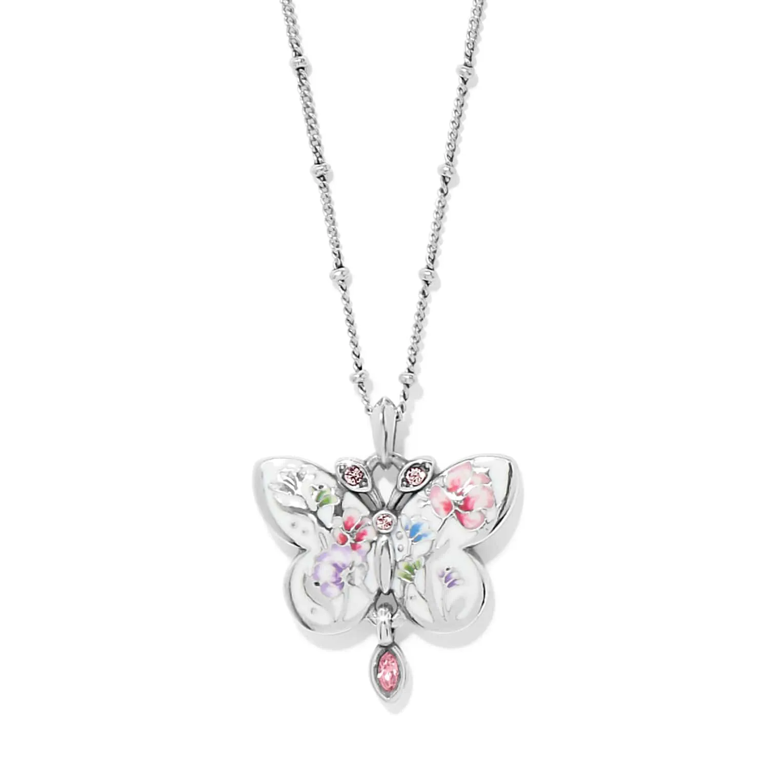 La Tulipe Butterfly Short Necklace sold by Brighton