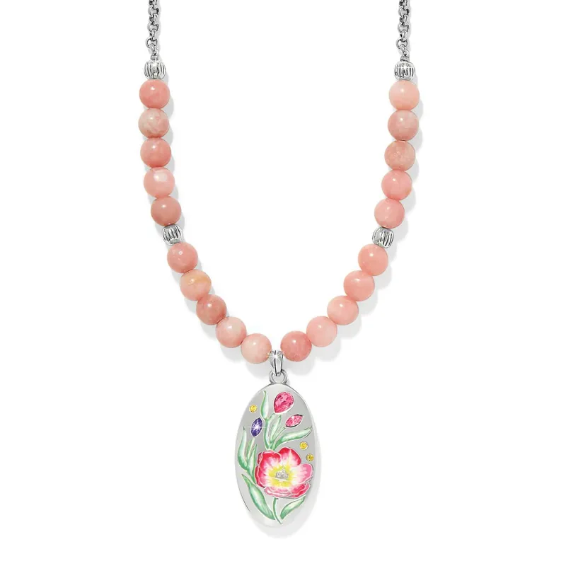 La Tulipe Bead Necklace made by Brighton