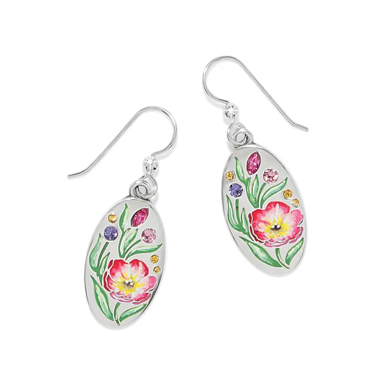 La Tulipe French Wire Earrings made by Brighton