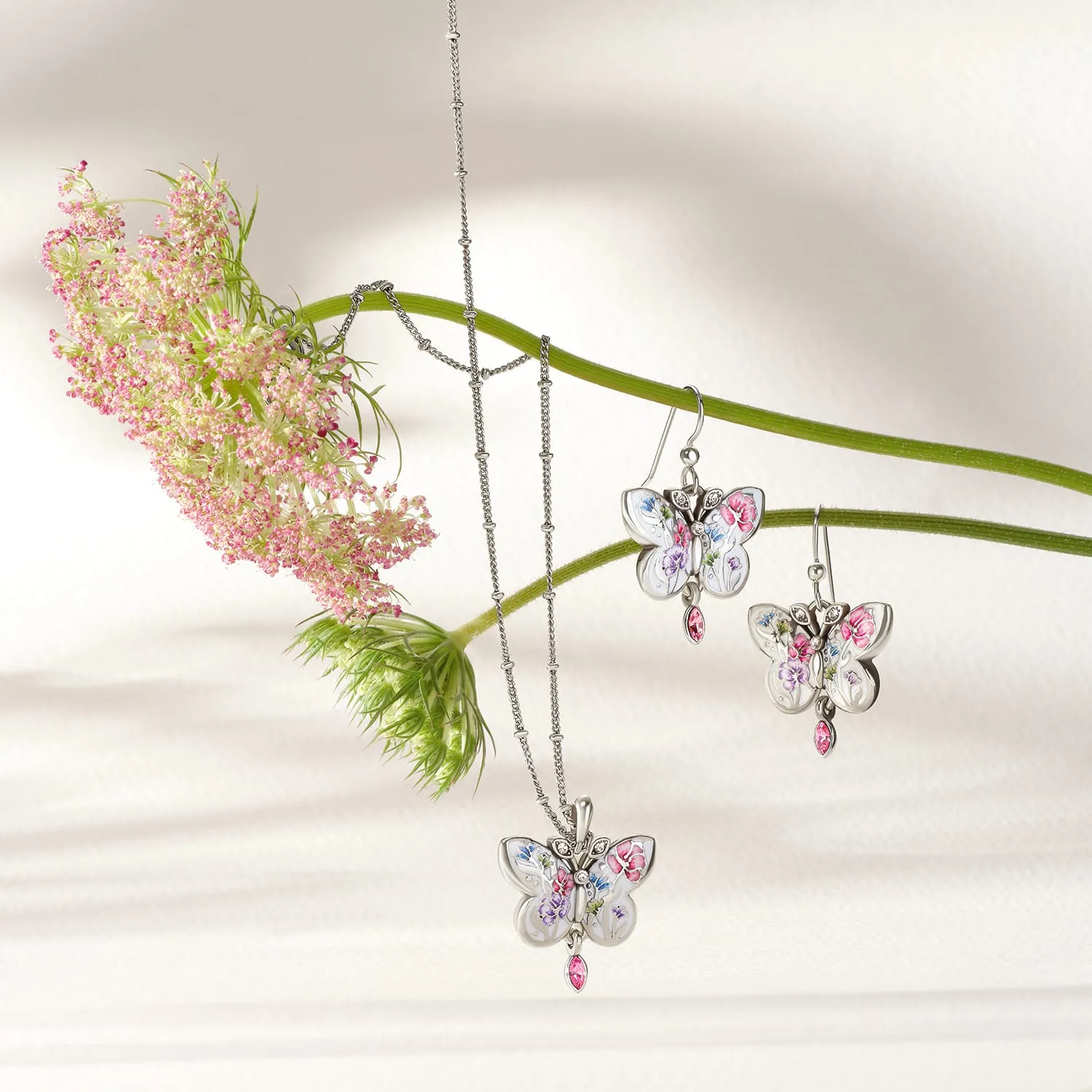La Tulipe Butterfly French Wire Earrings sold by Brighton product image thumbnail 3