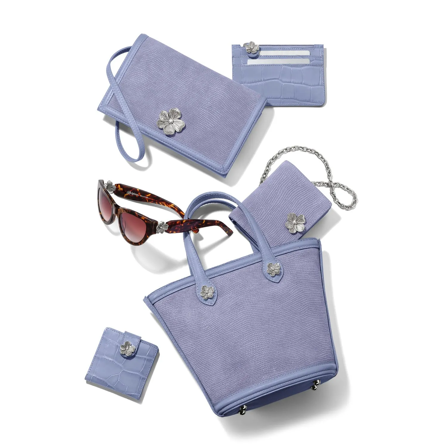 Everbloom Iris Snappy Mirror sold by Brighton product image thumbnail 4