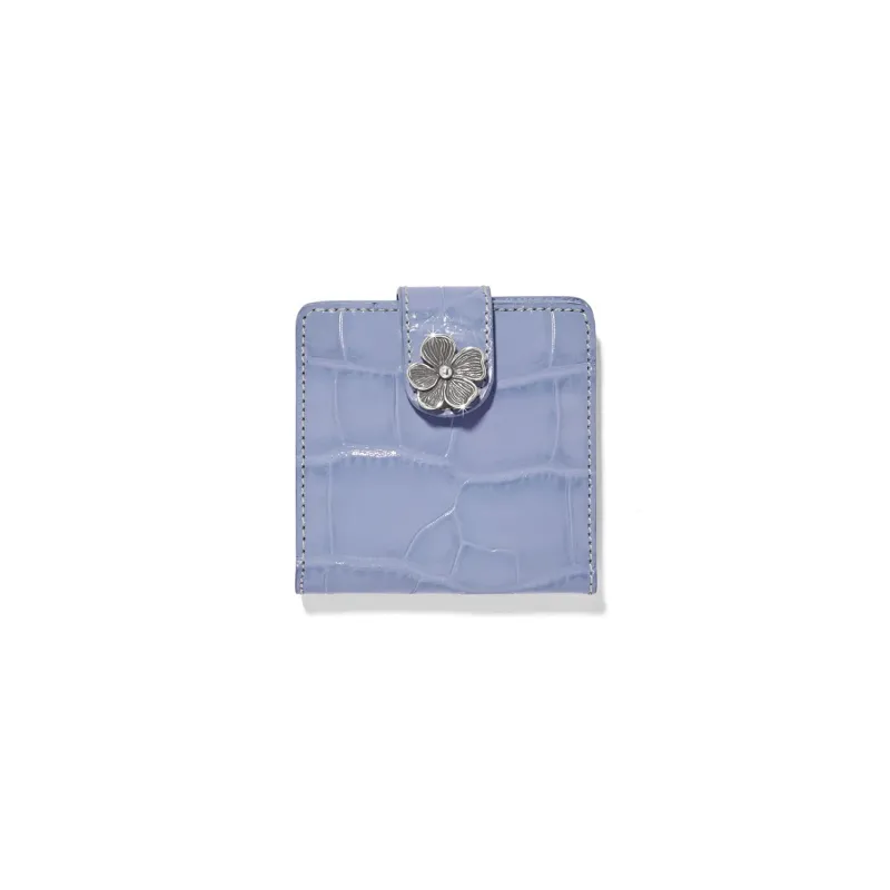 Everbloom Iris Snappy Mirror made by Brighton