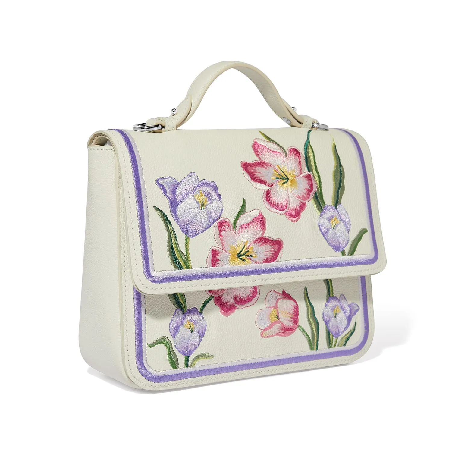 La Tulipe Violetta Flap Bag sold by Brighton product image thumbnail 3