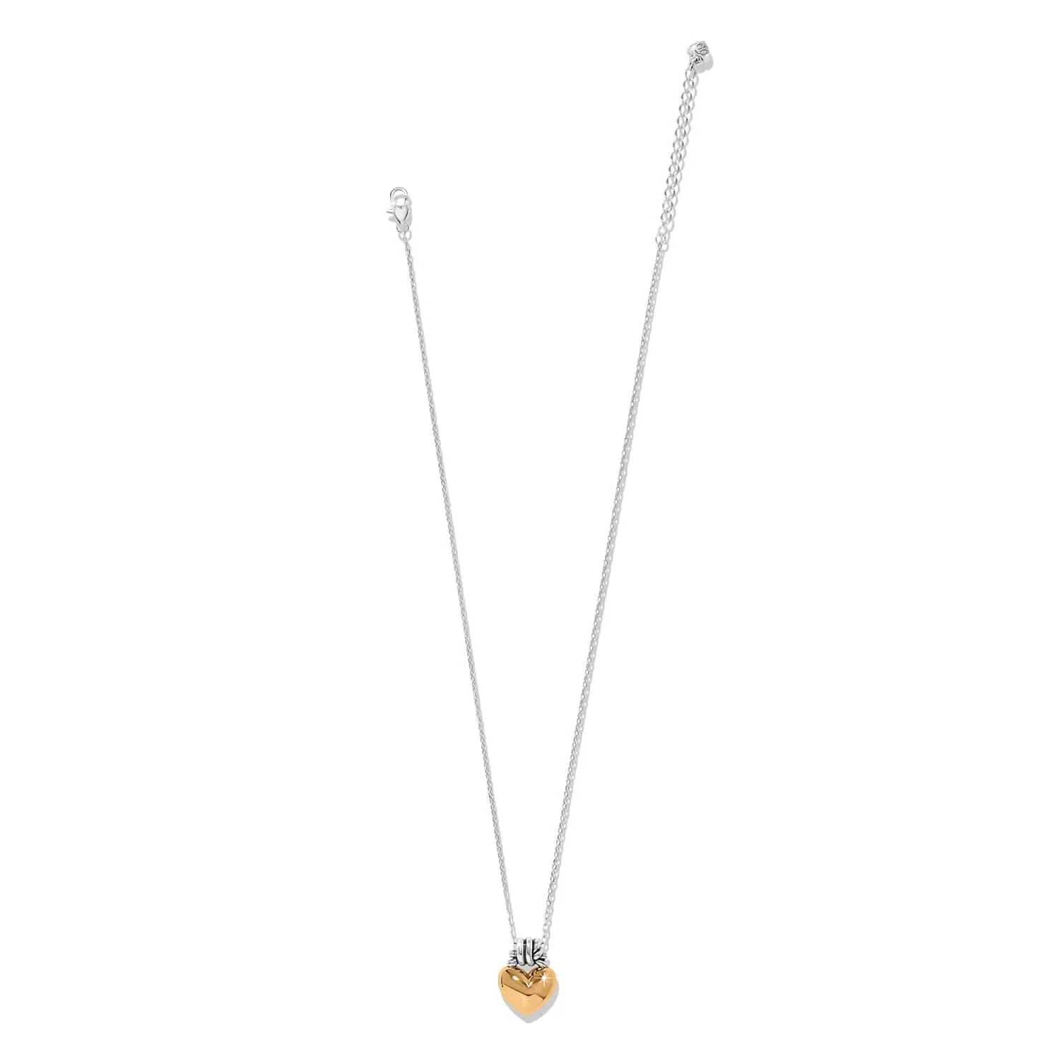 Interlok Lazo Knot Heart Necklace sold by Brighton product image thumbnail 2