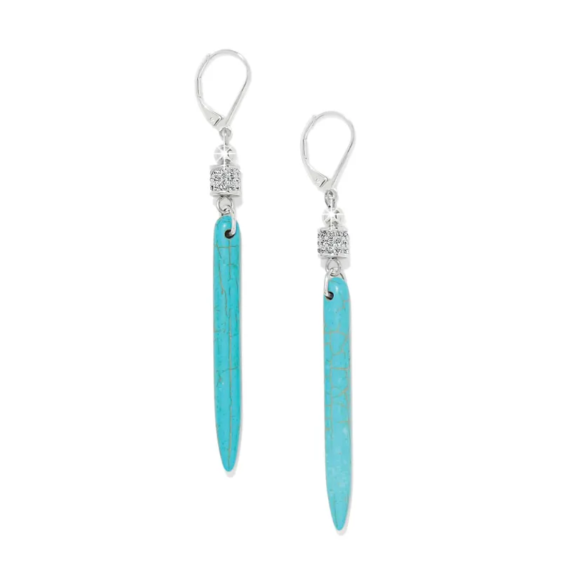 Meridian Petite Drop Leverback Earrings made by Brighton