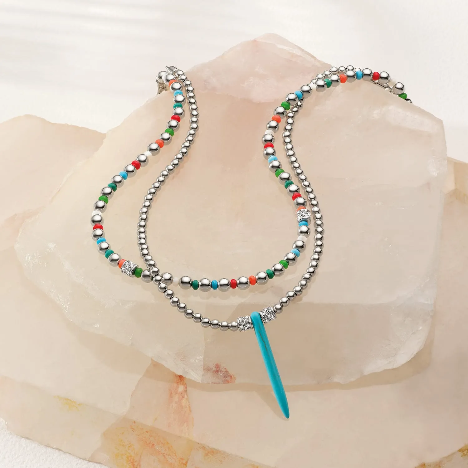 Meridian Petite Turquoise Necklace sold by Brighton product image thumbnail 3
