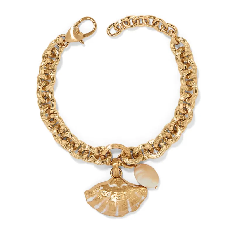 Solstice Shell Charm Bracelet made by Brighton