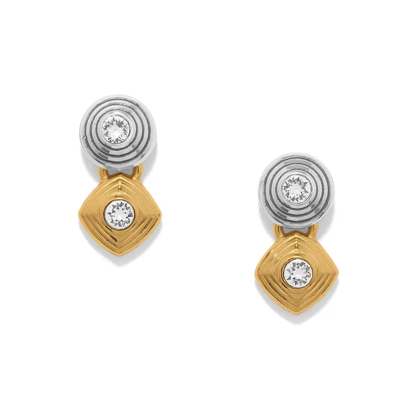 Meridian Etage II Post Drop Earrings made by Brighton