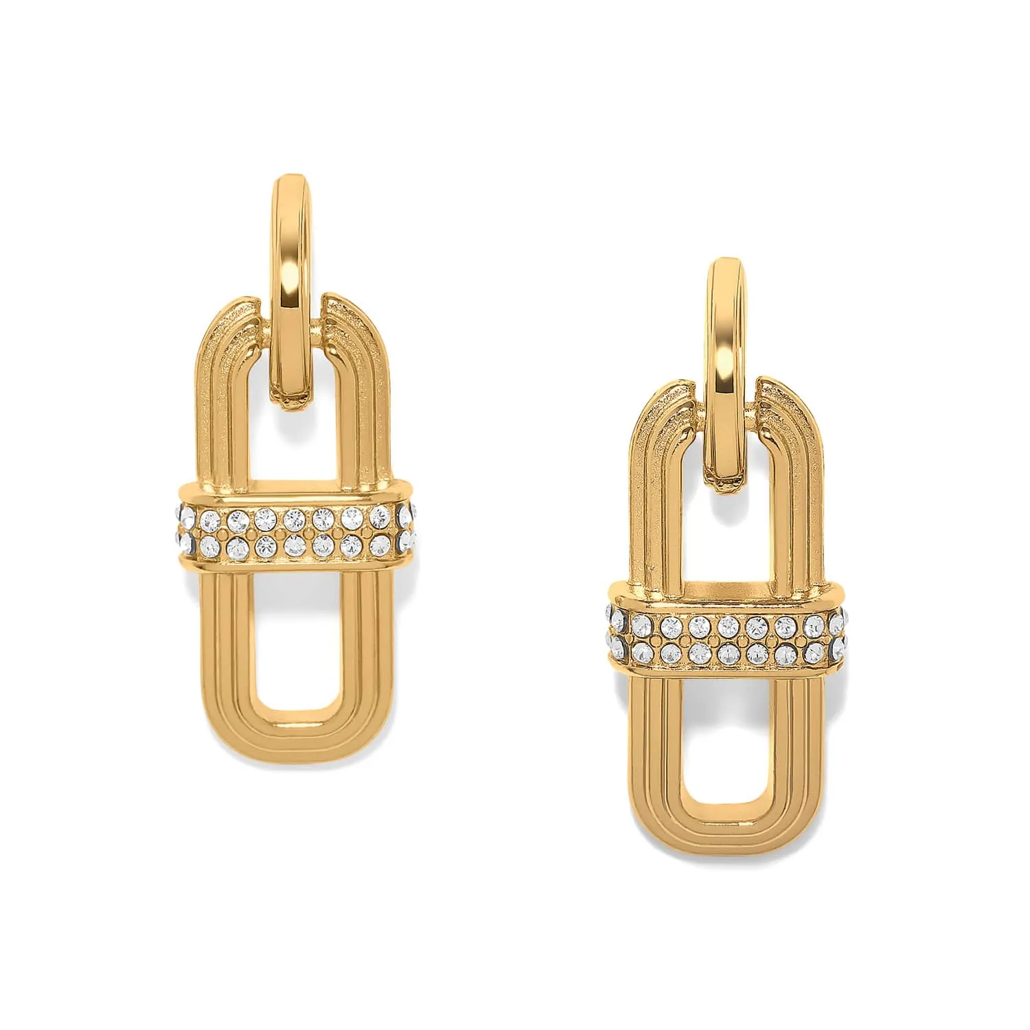 Meridian Aurora Link Post Drop Earrings sold by Brighton