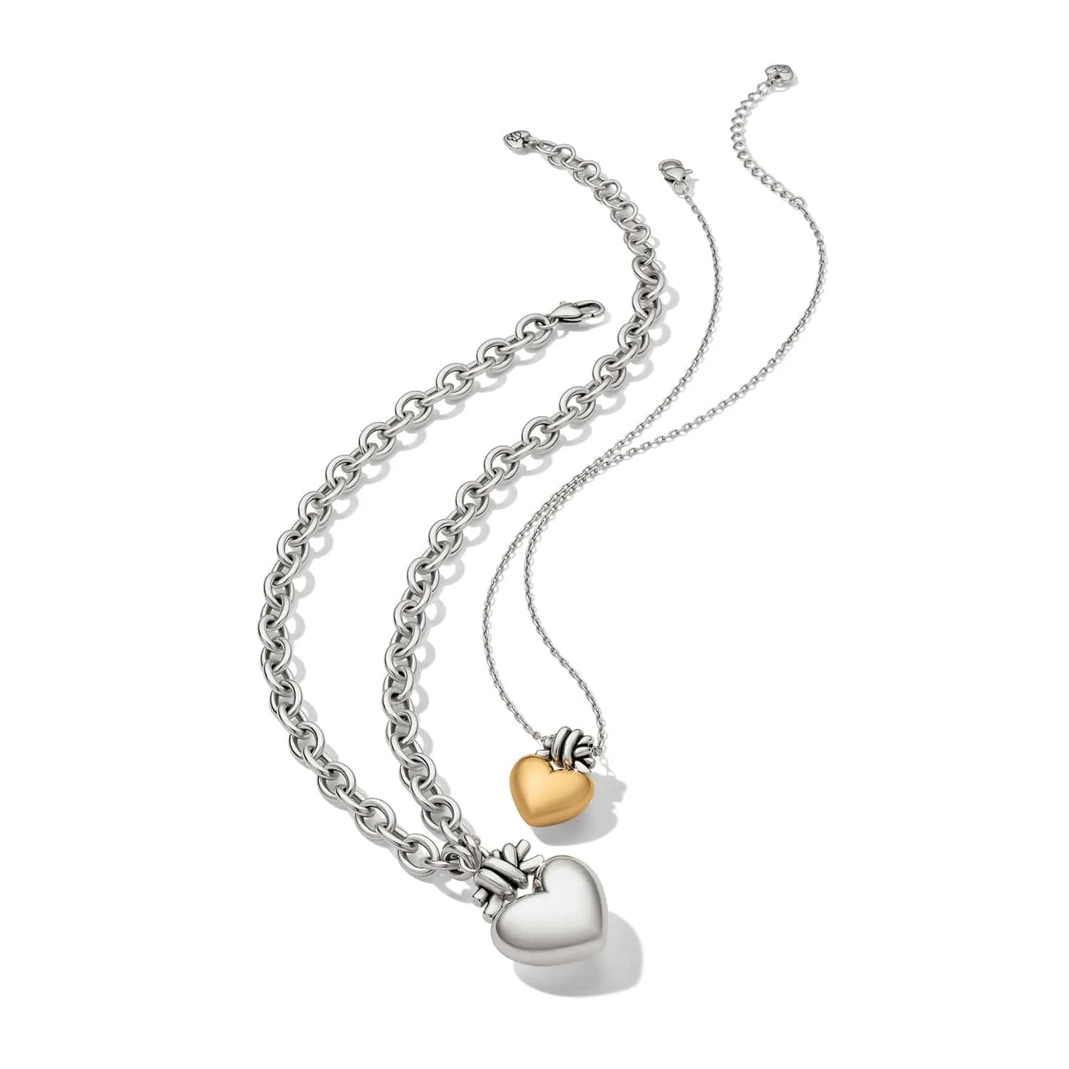 Interlok Love Knot Heart Necklace sold by Brighton product image thumbnail 3