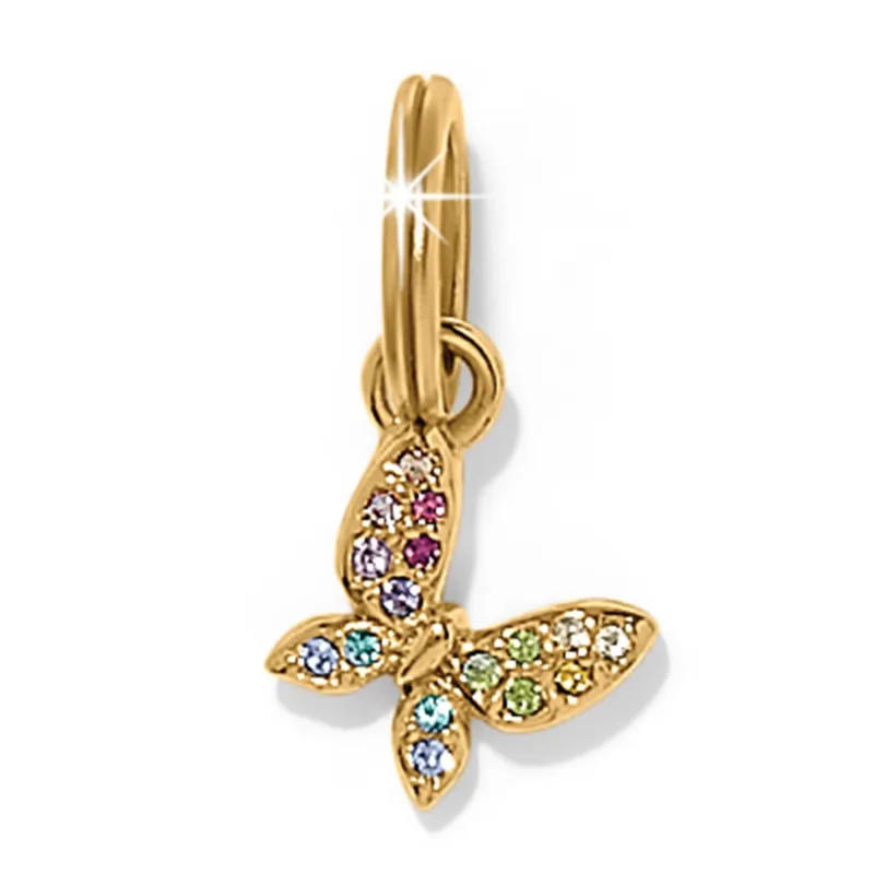Enchanting Gem Butterfly Charm made by Brighton