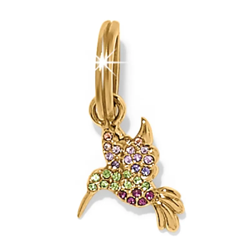 Enchanting Gem Hummingbird Charm made by Brighton