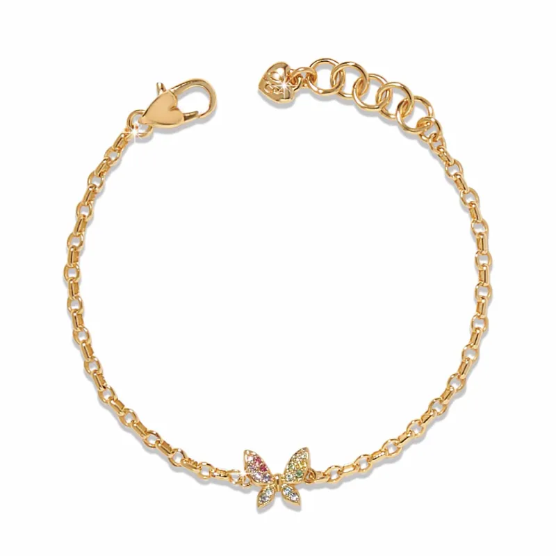 Enchanting Gem Butterfly Bracelet made by Brighton