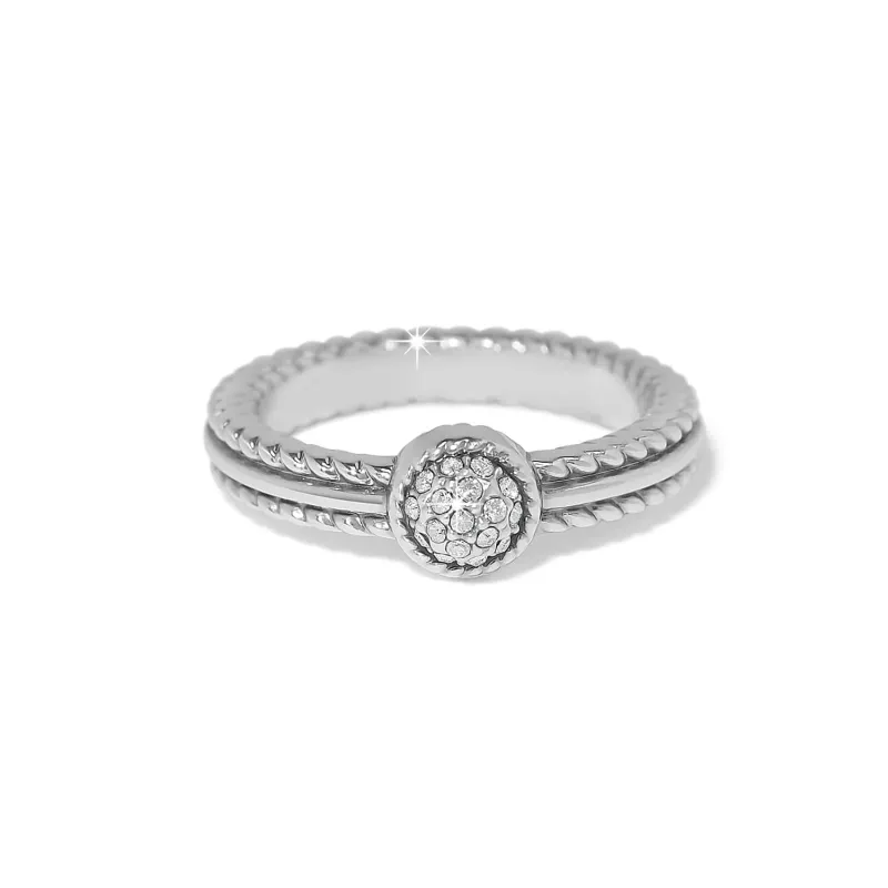 Illumina Celeste Dome Ring made by Brighton