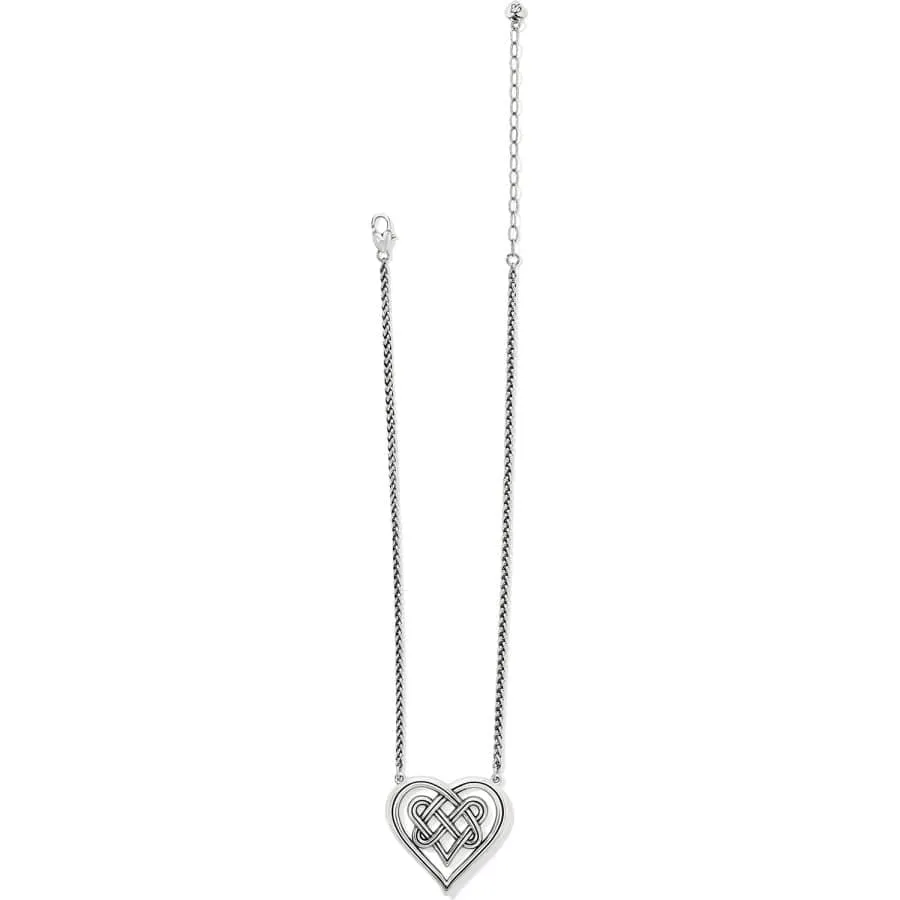 Interlok Crossing Hearts Necklace sold by Brighton product image thumbnail 2