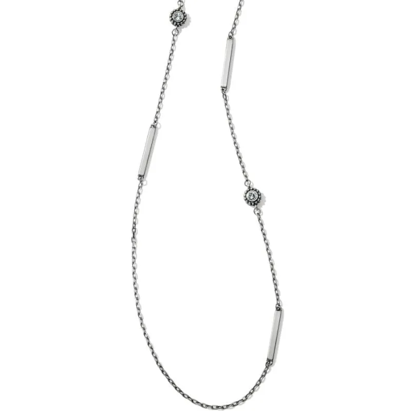 Twinkle Bar Long Necklace made by Brighton