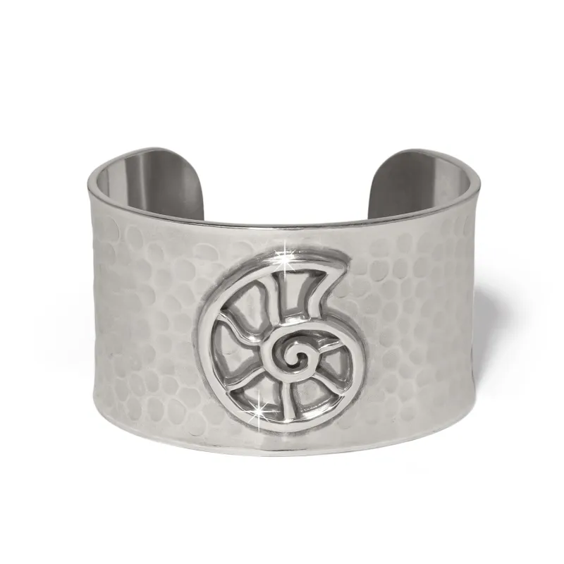 Lunar Tide Nautilus Flex Cuff Bracelet made by Brighton