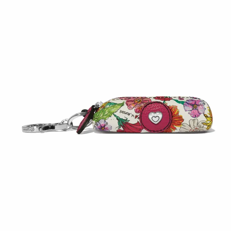 Fashionista Wanderlust Lipstick Charm Handbag Fob made by Brighton
