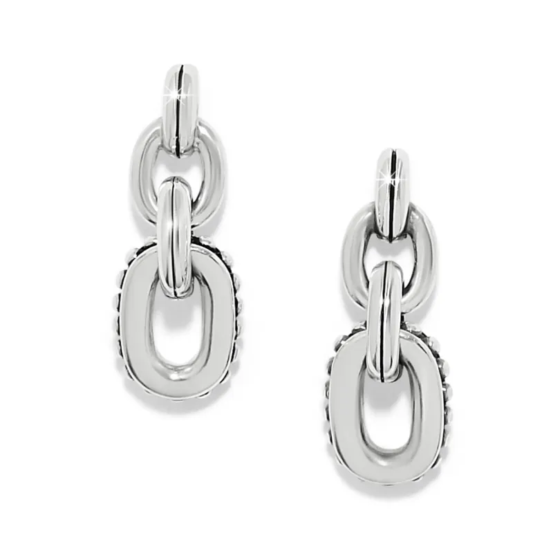 Pretty Tough Link Post Earrings made by Brighton