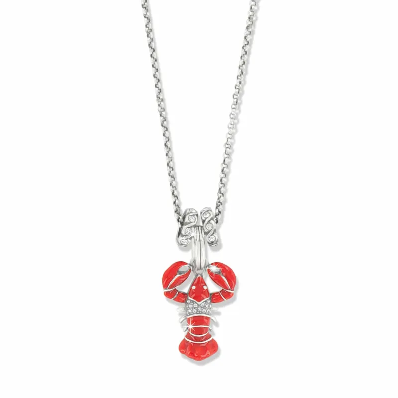 Lobster Charm Necklace made by Brighton