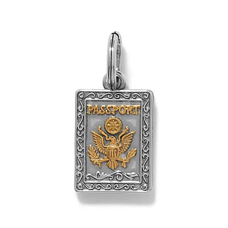 Passport Charm made by Brighton
