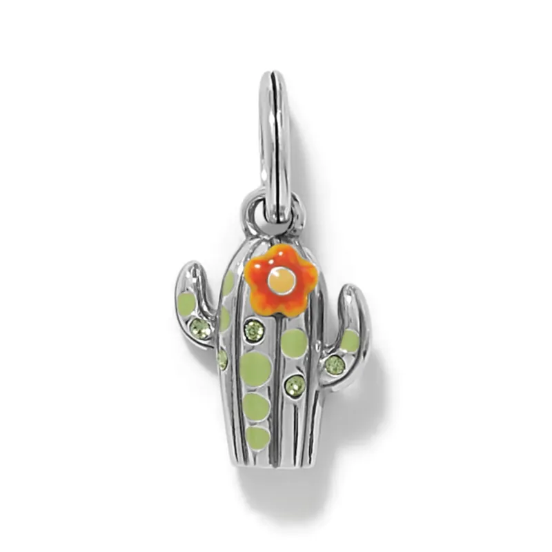 Desert Bloom Cactus Charm made by Brighton