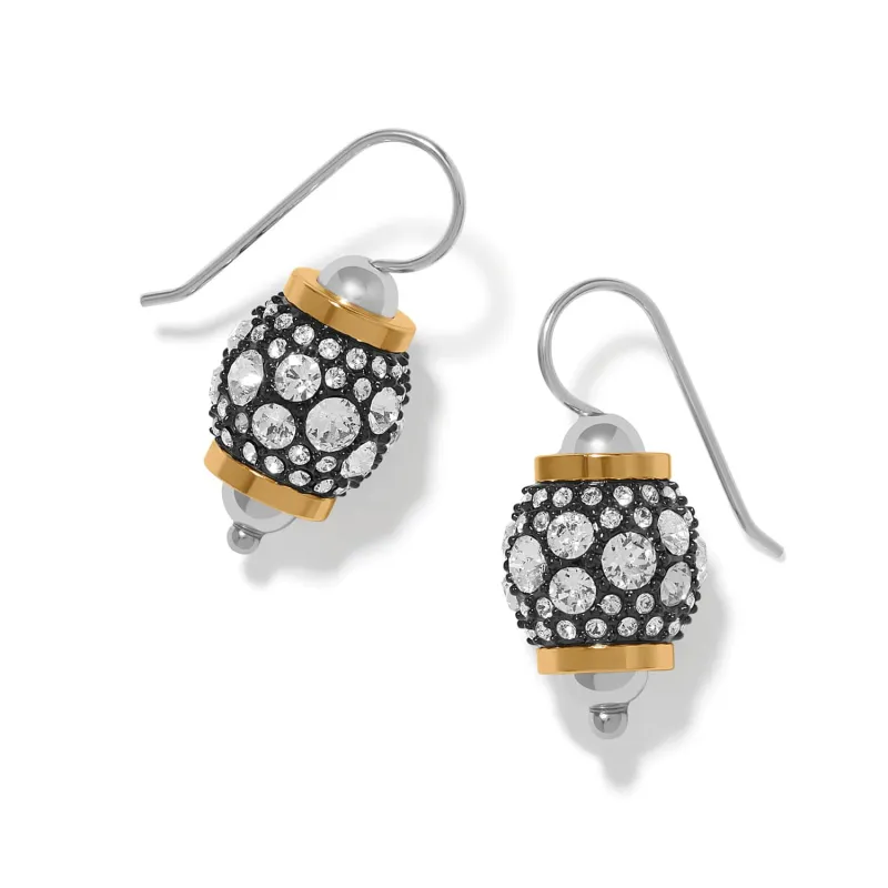 Meridian Solis Hematite French Wire Earrings made by Brighton