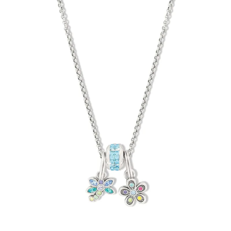 Enchanting Gem Charm Necklace made by Brighton