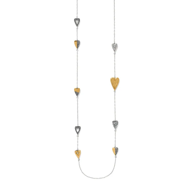 Love Message Higher Love Long Necklace made by Brighton