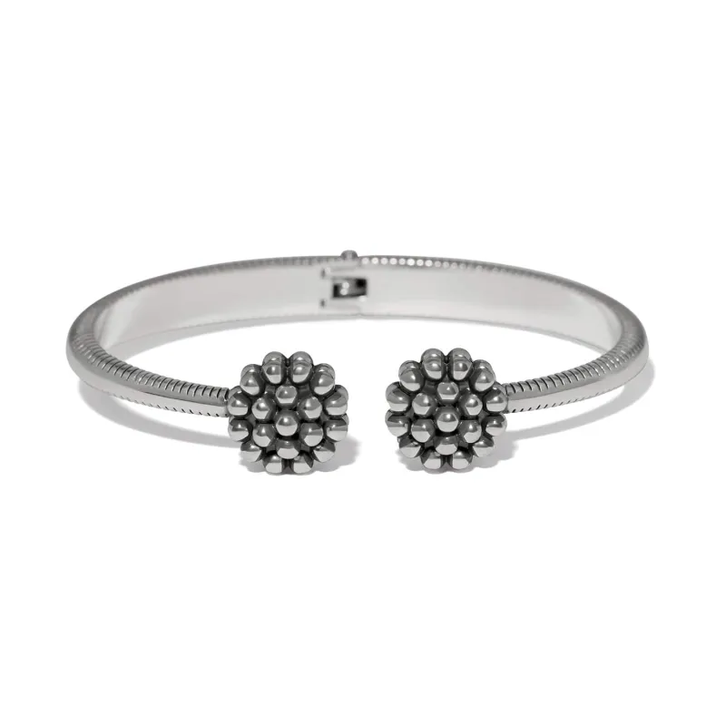 Pretty Tough Blossom Open Hinged Bangle made by Brighton
