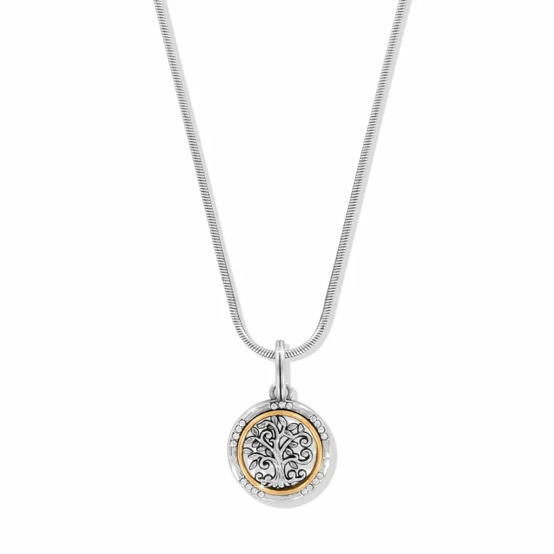 Interlok Tree Of Life Charm Necklace made by Brighton