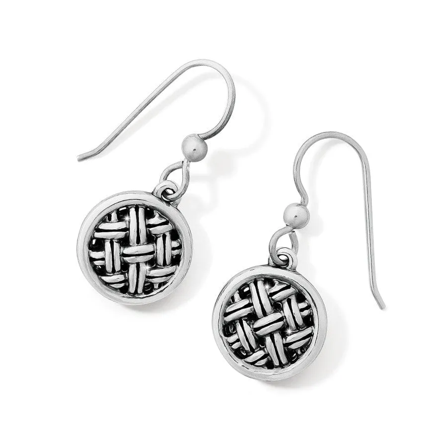 Interlok Loom French Wire Earrings sold by Brighton