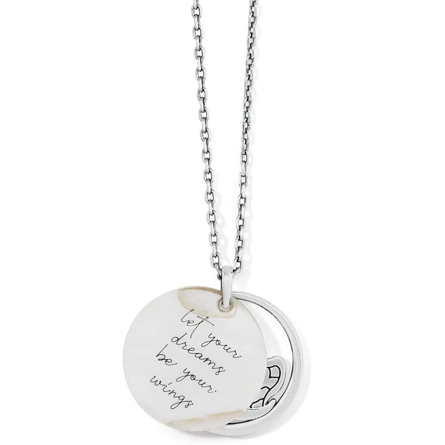 Blossom Hill Butterfly Shell Necklace sold by Brighton product image thumbnail 2