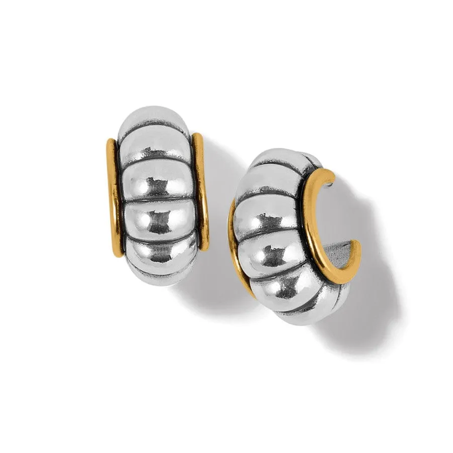 Mystic Moon Scallop Hoop Earrings sold by Brighton product image thumbnail 3